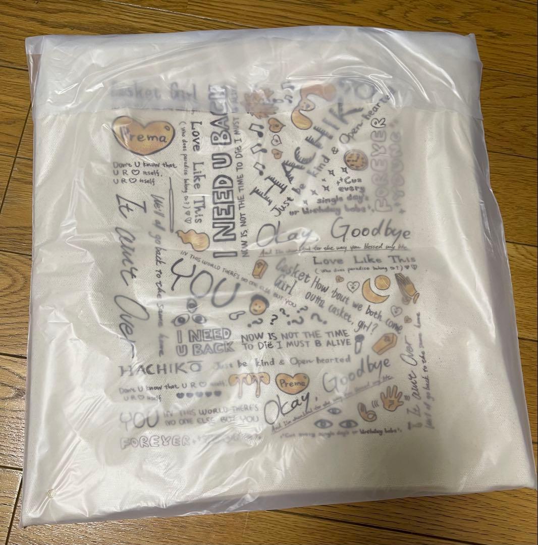 新品未開封　藤井風　Prema トートバッグ2種　ブラック　アイボリー