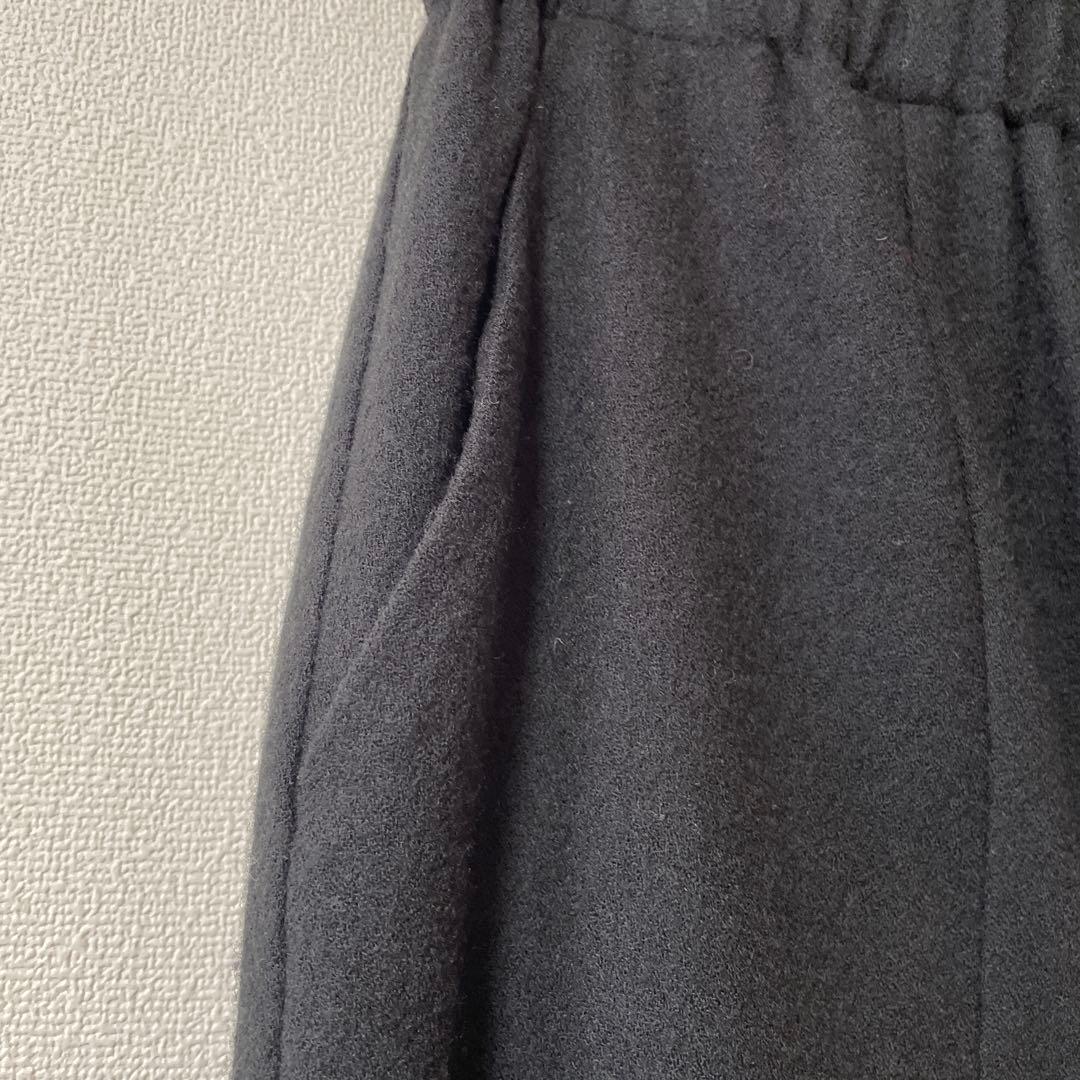 evam eva ウールサルエルパンツ