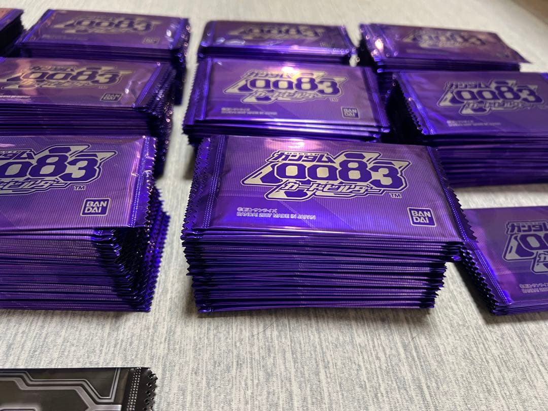 GCBガンダム カードビルダー　未開封パック600枚以上　他オマケセット