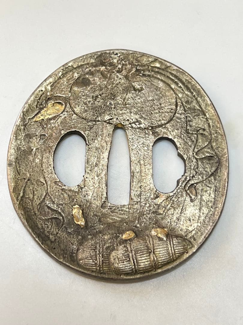 極上 刀鍔 象嵌。BL2-79