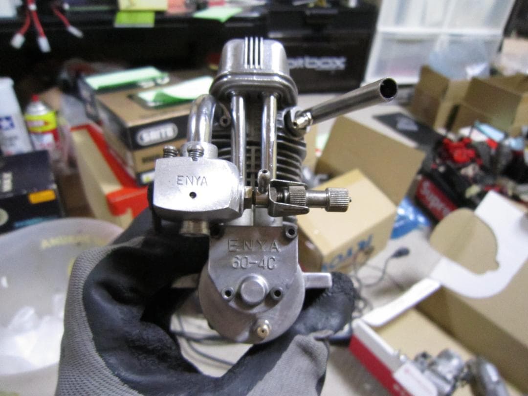 エンヤ 60-4C 模型 飛行機 大型 4ST エンジン　ENYA ENGINE