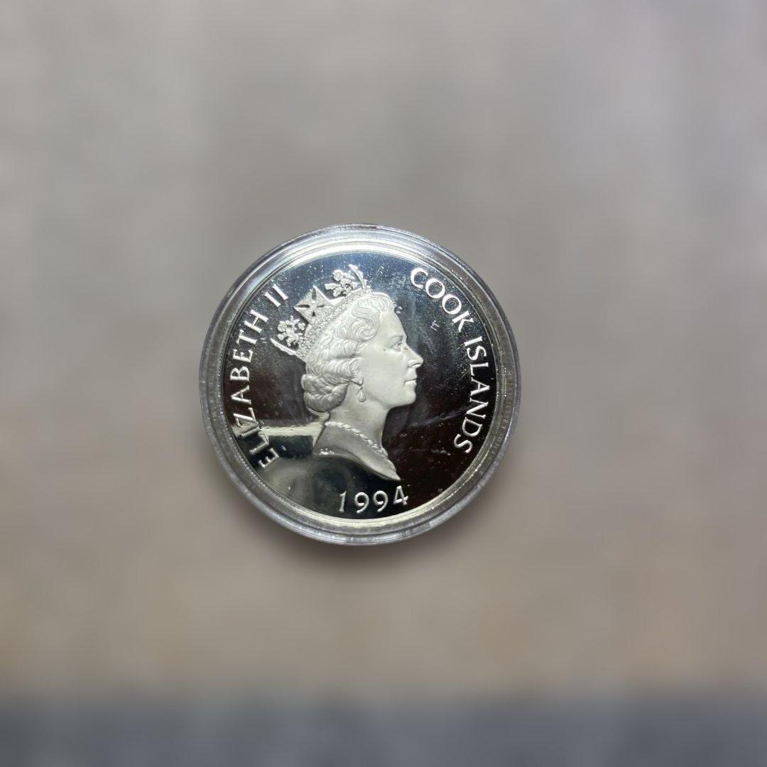 1994年 ジェームズ・クック記念硬貨　フランクリンミント