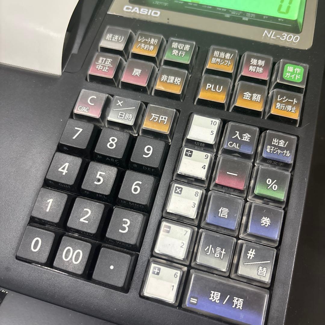 CASIO カシオ　NL-300 レジ 100v カシオ計算機
