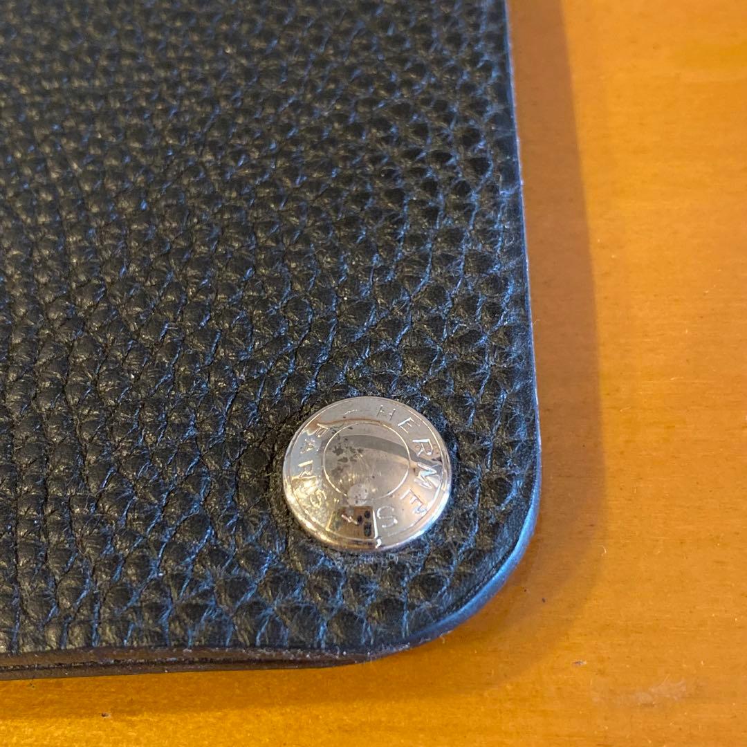 エルメス ドキュメントケース ブラック　トゴ ポートフォリオ　書類ケース