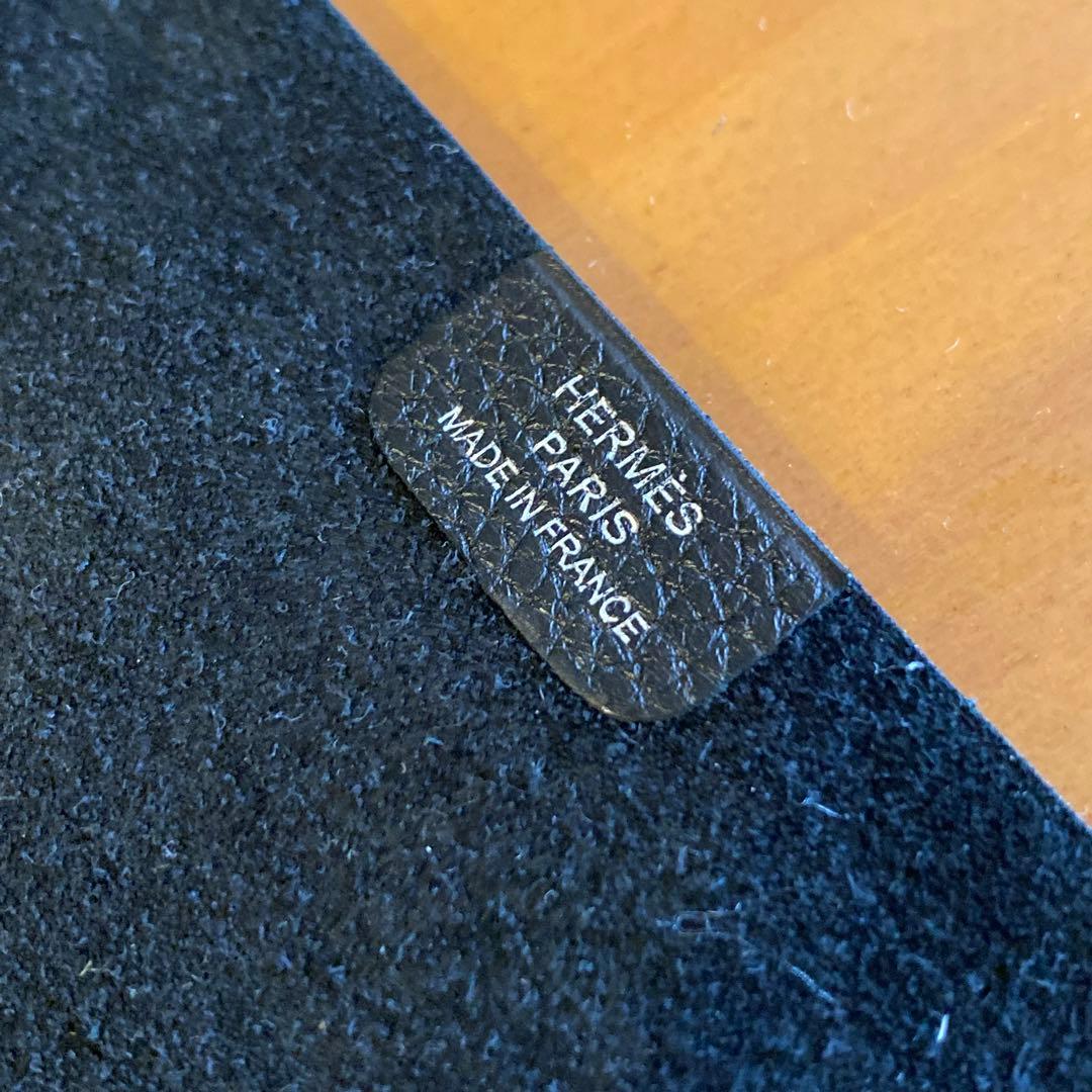 エルメス ドキュメントケース ブラック　トゴ ポートフォリオ　書類ケース