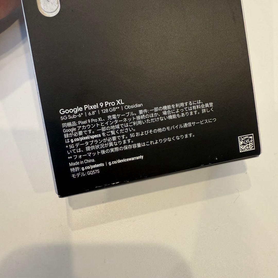 スマートフォン本体 Google Pixel 9 Pro XL 128GB Obsidian