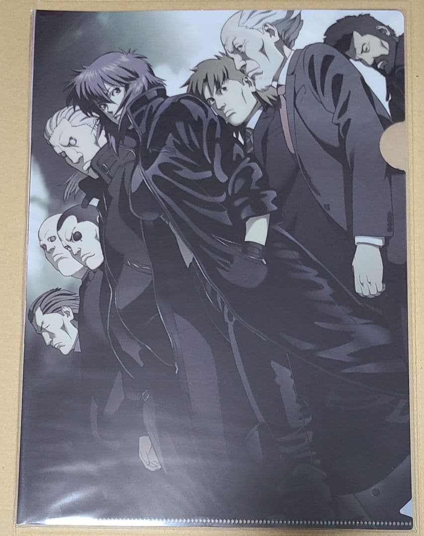 攻殻機動隊　草薙素子　バトー　タチコマ　限定　クリアファイル　9種 セット