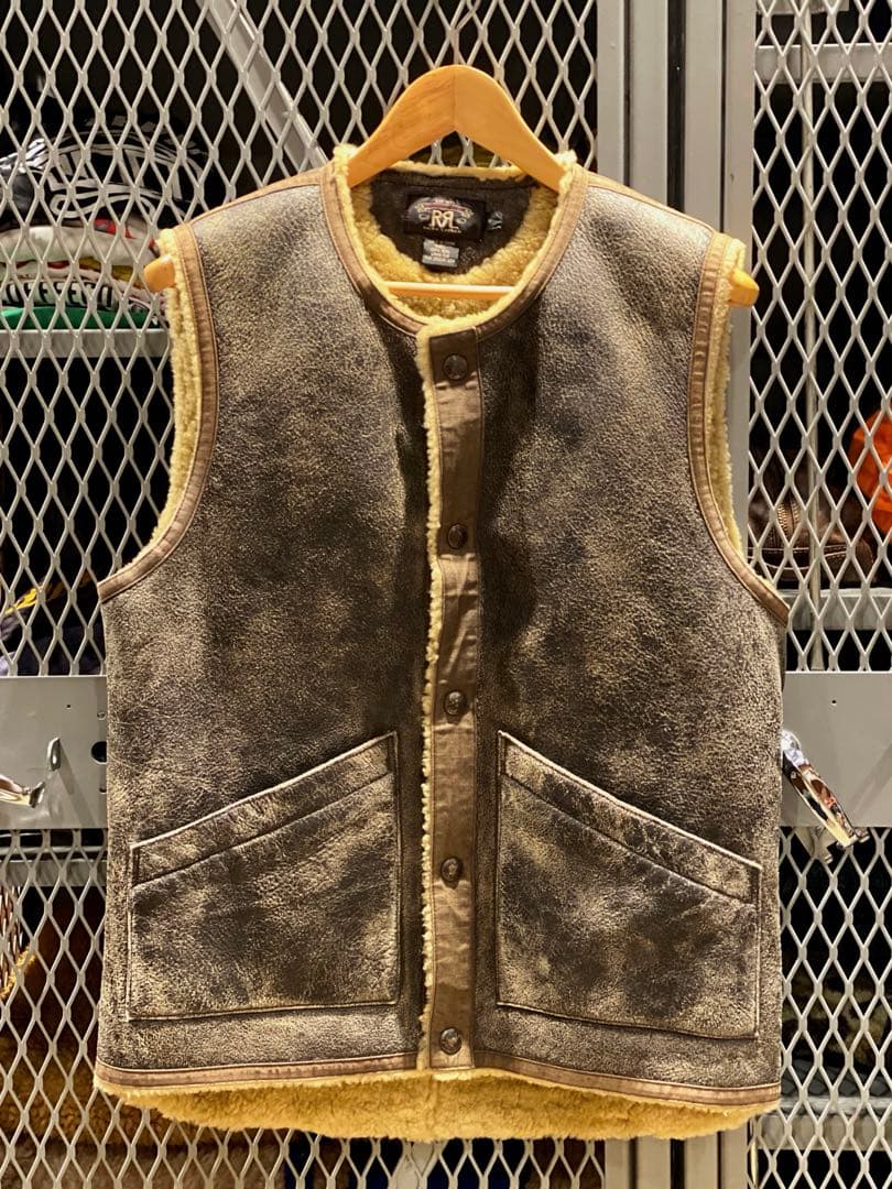 RRLダブルアールエル　ボンバーベスト