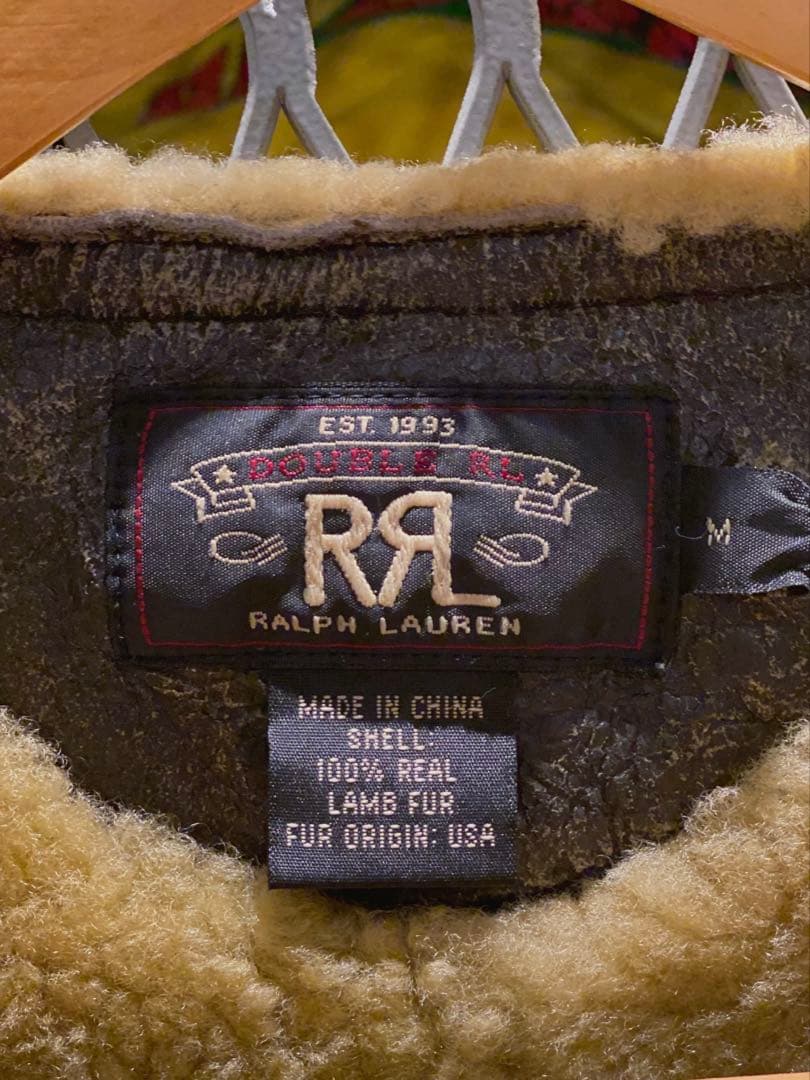 RRLダブルアールエル　ボンバーベスト