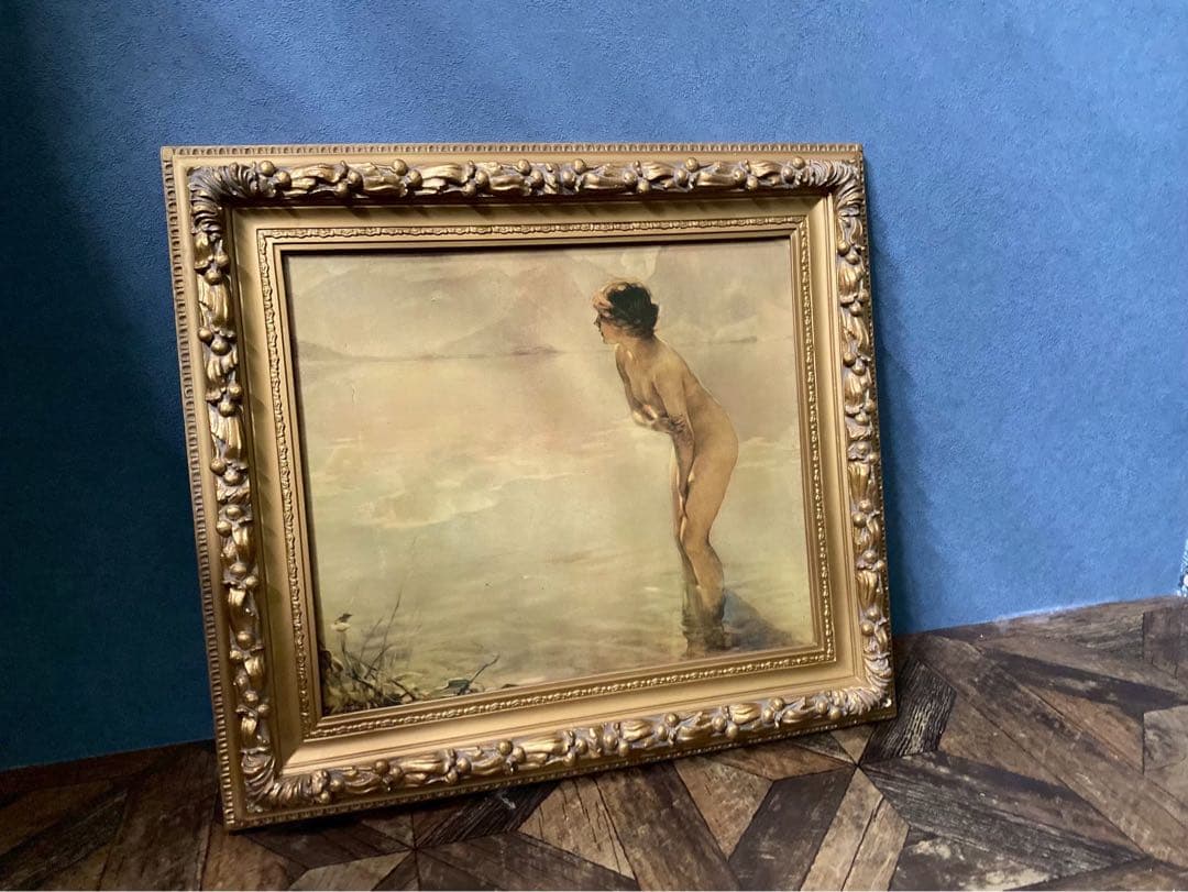 ポール・シャバ　九月の朝 インテリア 額縁