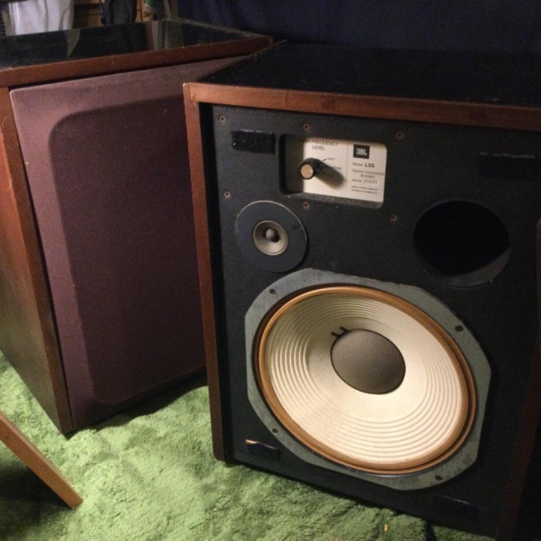 【動作品】JBL L55 lancer（ペア）定価1本　144000円　レア物