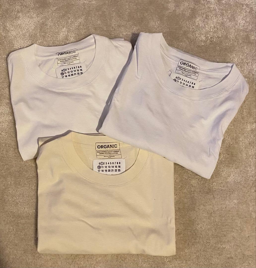 ⭐︎未使用Maison Margiela(マルジェラ)オーガニックTシャツM 3枚