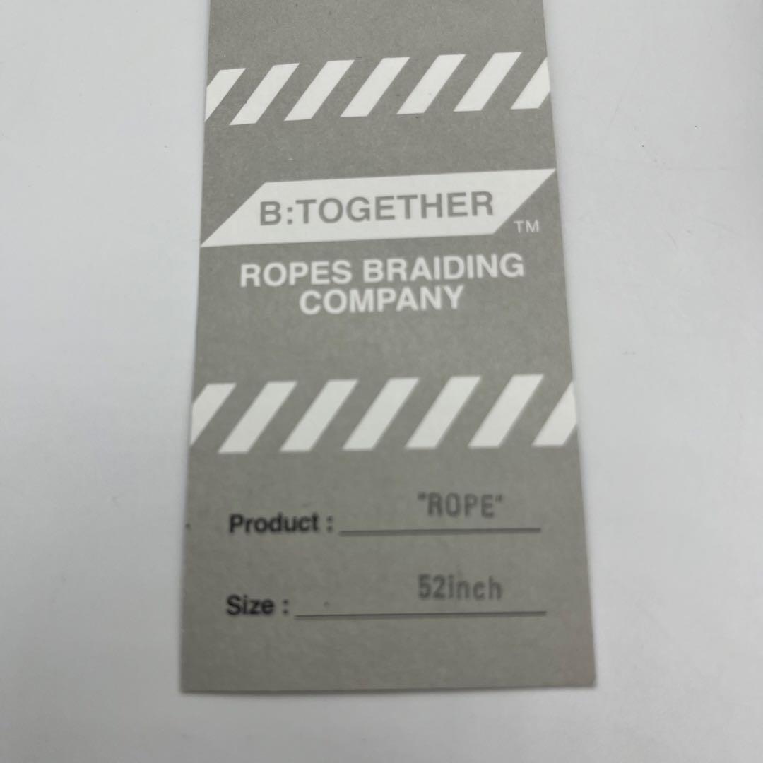 希少 SOUTH2 WEST8 B:TOGETHER ROPE 52inch