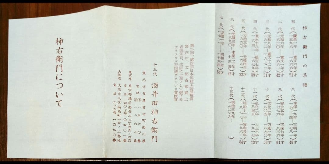 第13代 酒井田柿右衛門 錦粟鶉文 額皿 共箱・共布・陶歴・包装紙・外箱