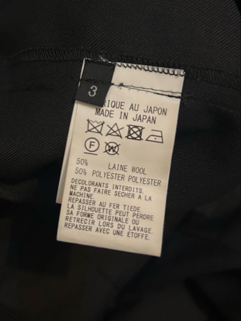 Ground Y 24ss プリーツスカート