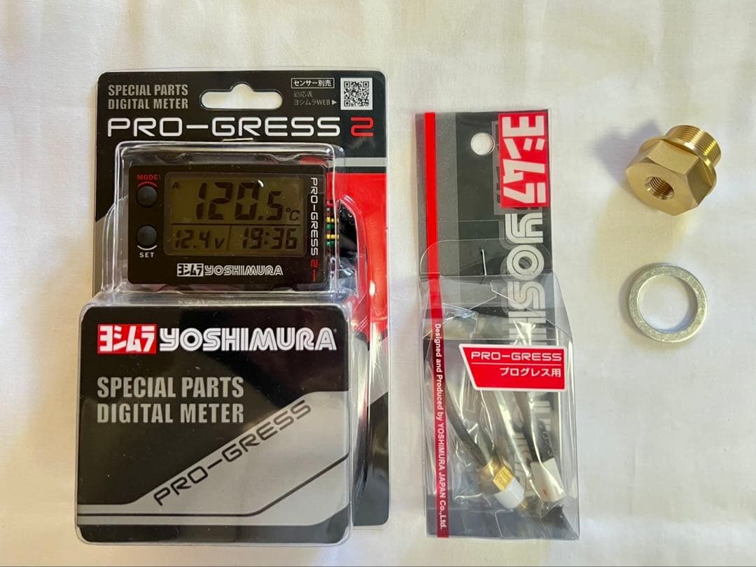 即納 CB1300SF ヨシムラ プログレス2 油温計 デジタル マルチテンプ