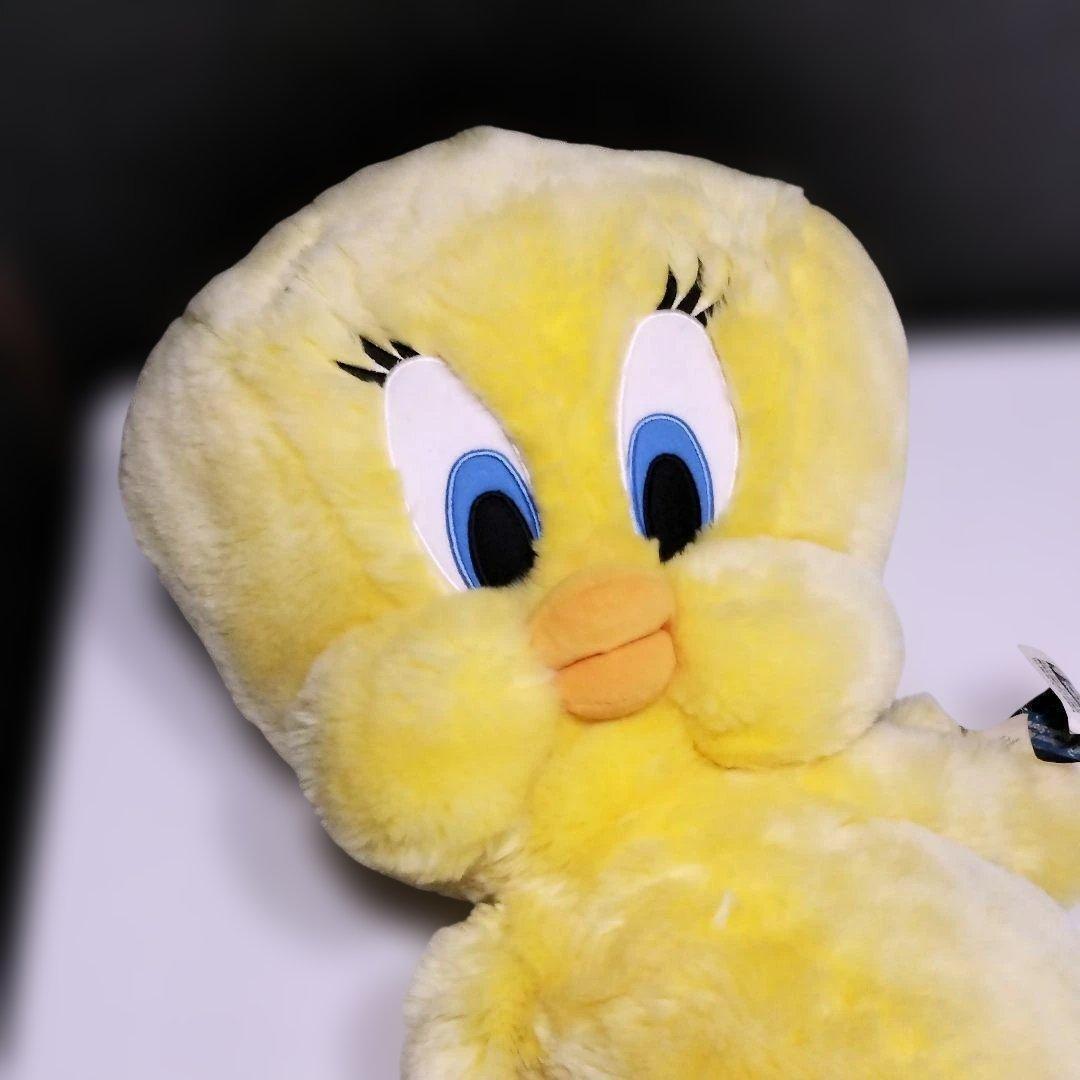 ワーナーブラザーズ　ストアー　トゥイーティー　特大ぬいぐるみ 　約60cm　希少