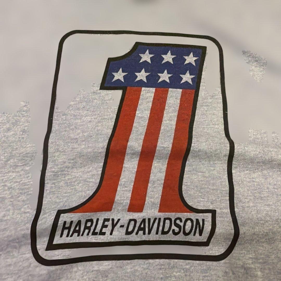 champion✖︎HARLEY-DAVIDSON TシャツＬ