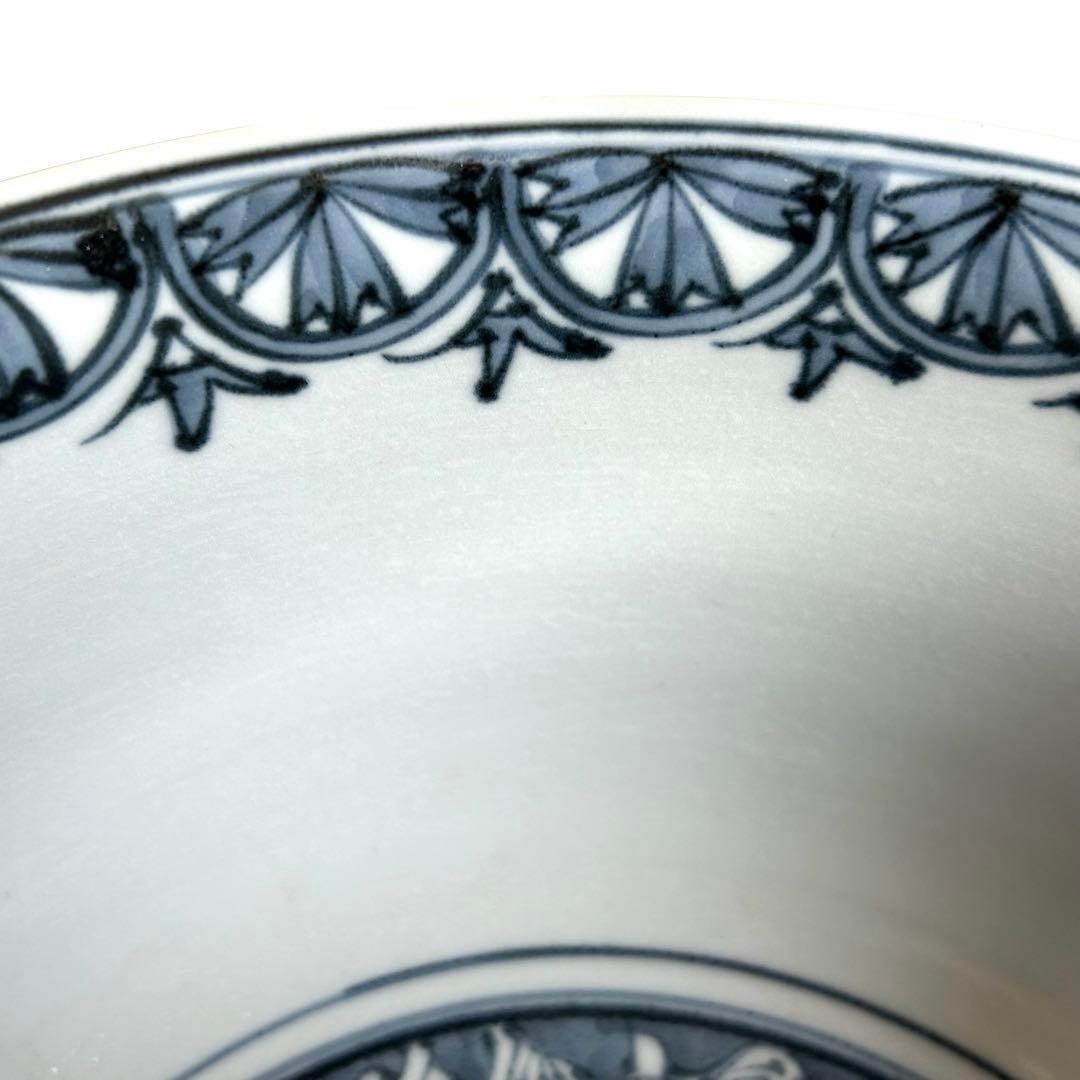 清水焼　京焼 瑞昭窯　名匠 二代目　大野瑞昭作 染付け 深鉢 鉢 食器 和食器