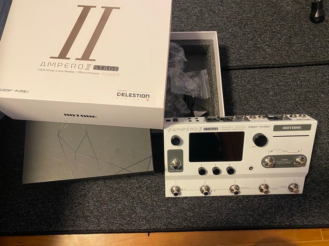 Hotone Ampero II Stage マルチエフェクター