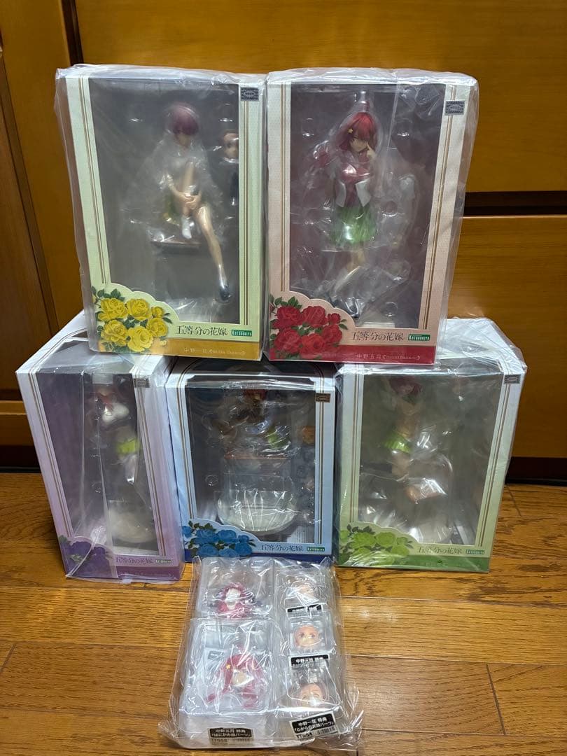 未開封　コトブキヤ　五等分の花嫁　フィギュア　セット