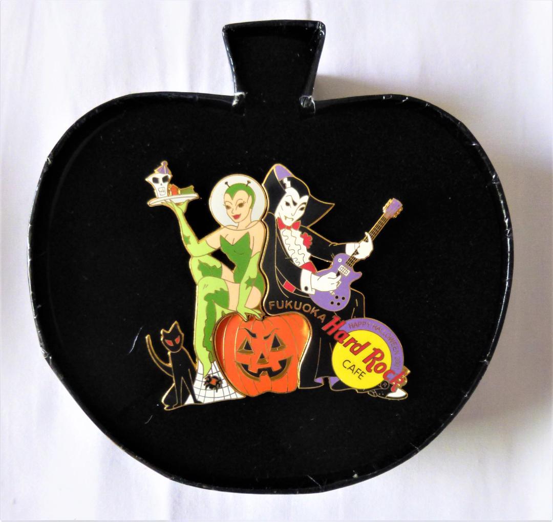 ハードロックカフェ　2001年ハロウィン　パズルピンセット７店舗