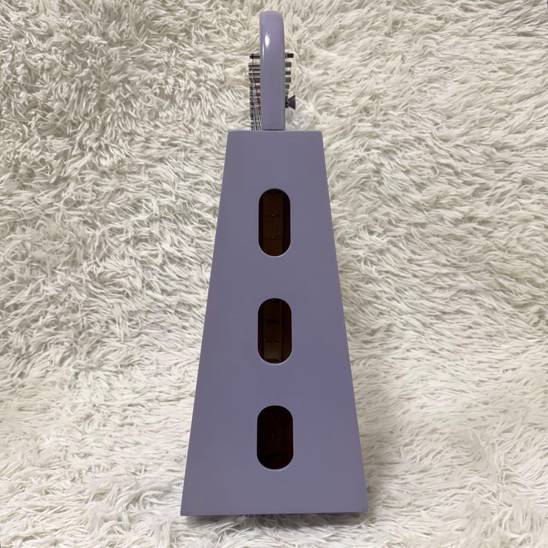 超軽量 パステルハープ パープル 15弦 ケース付き グレースハープ