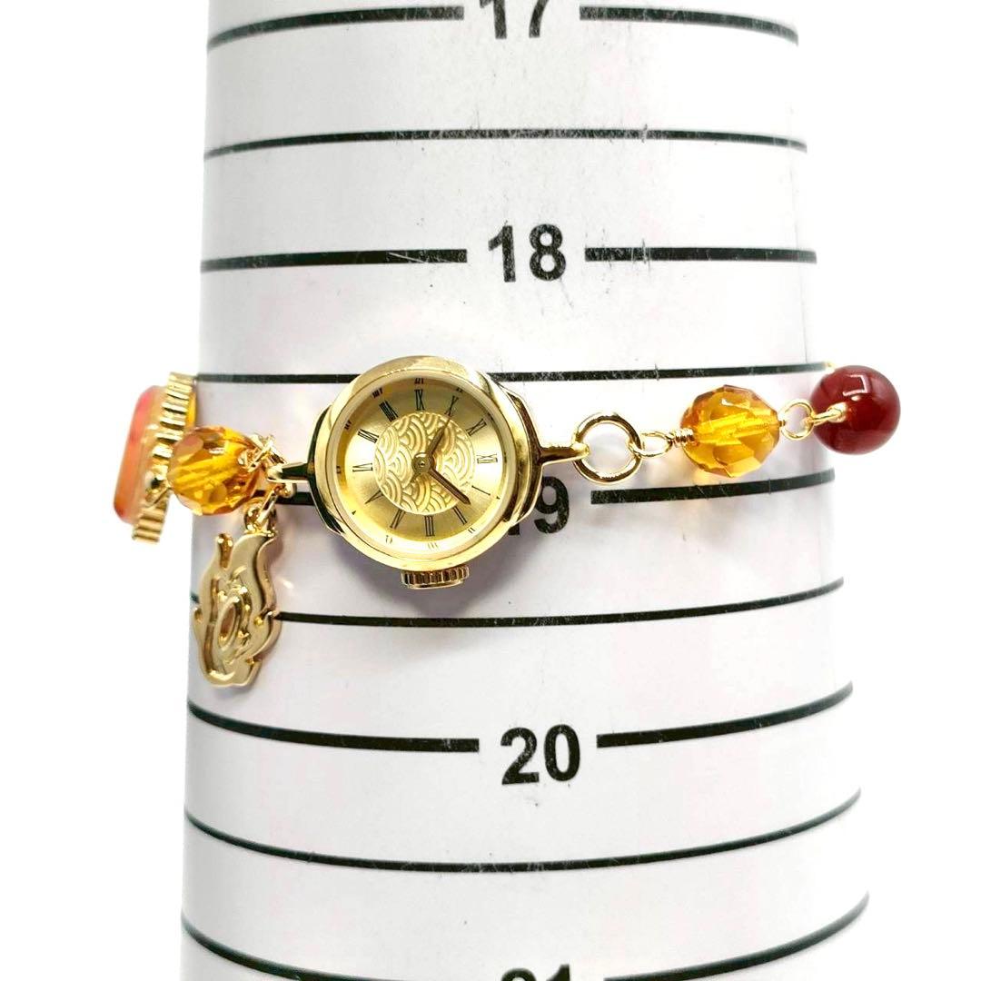 新品電池 稼働品 鬼滅の刃 煉獄杏寿郎モデル ブレスレットウォッチ 腕時計