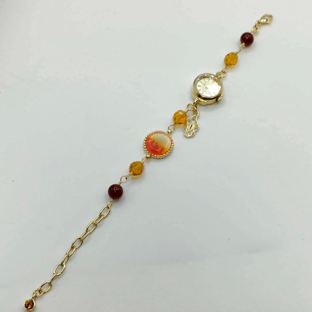 新品電池 稼働品 鬼滅の刃 煉獄杏寿郎モデル ブレスレットウォッチ 腕時計