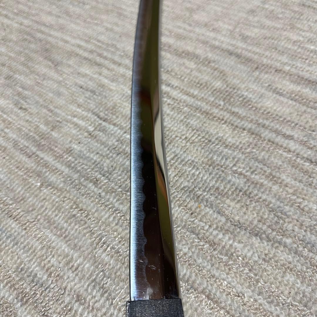 模造刀 黒赤鞘 二本セット