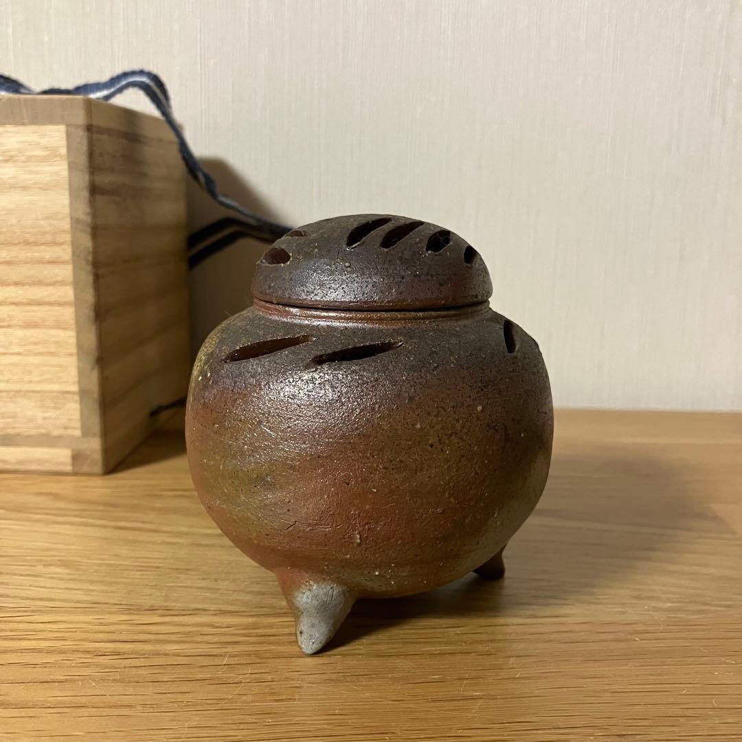 備前焼　香炉　茶道具　香道具　※