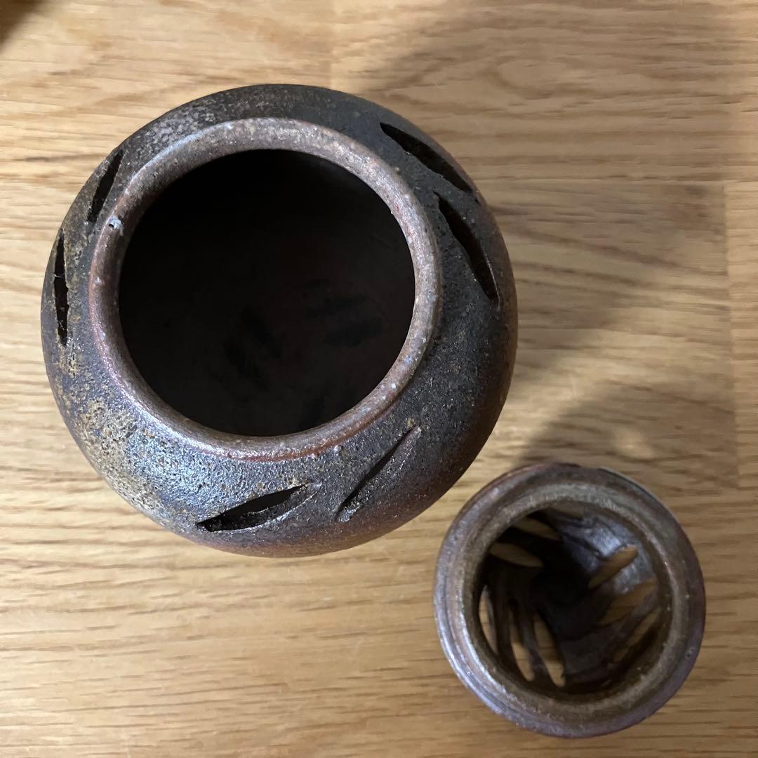 備前焼　香炉　茶道具　香道具　※