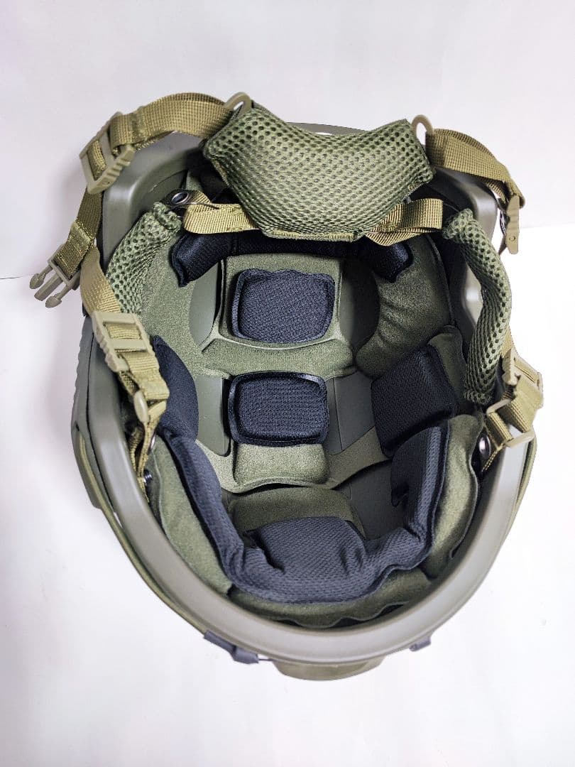 NIJ レベル3A対応 自衛隊迷彩 陸自迷彩 Fast型 防弾ヘルメット カバー