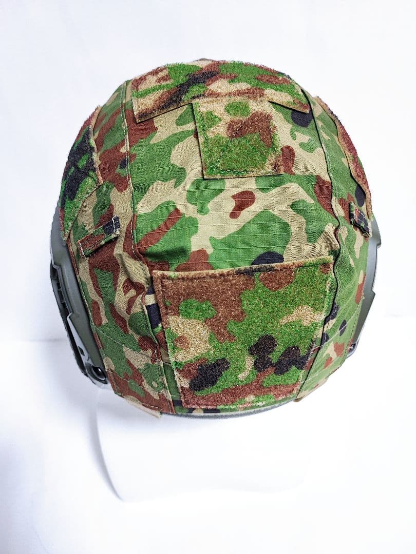 NIJ レベル3A対応 自衛隊迷彩 陸自迷彩 Fast型 防弾ヘルメット カバー