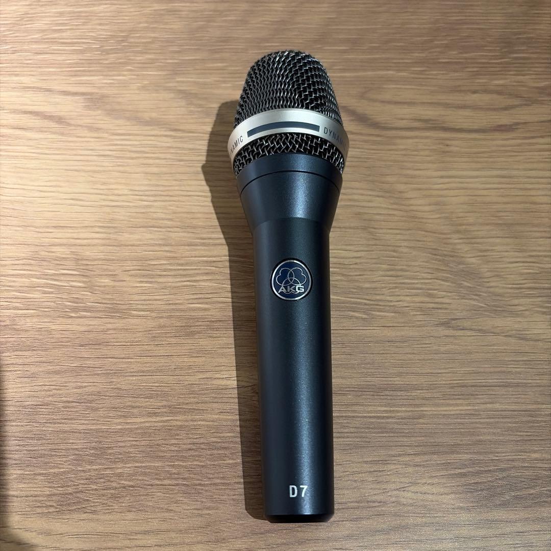 【美品】AKG D7 ダイナミックマイク動作確認済 正規品 ボーカル用