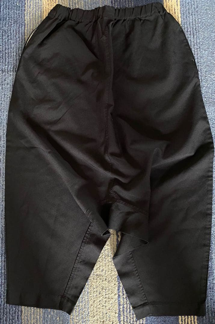 BLACK COMME DES GARÇONS 黒 サルエルパンツSサイズ