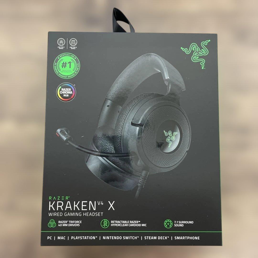 261041 Razer Kraken V4 X ゲーミングヘッドセット有線