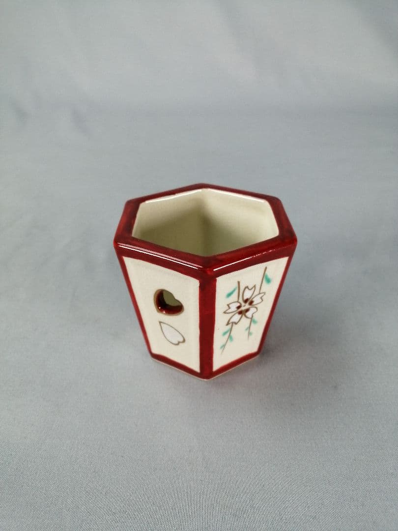 【茶道具】桐鳳造　雪洞蓋置　蓋置199