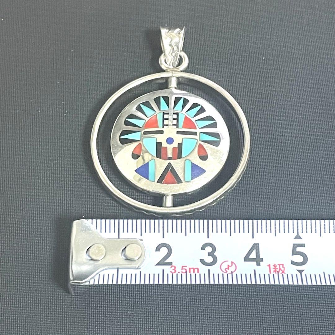 Sterling Pete Natachu ズニ族 インディアンジュエリー