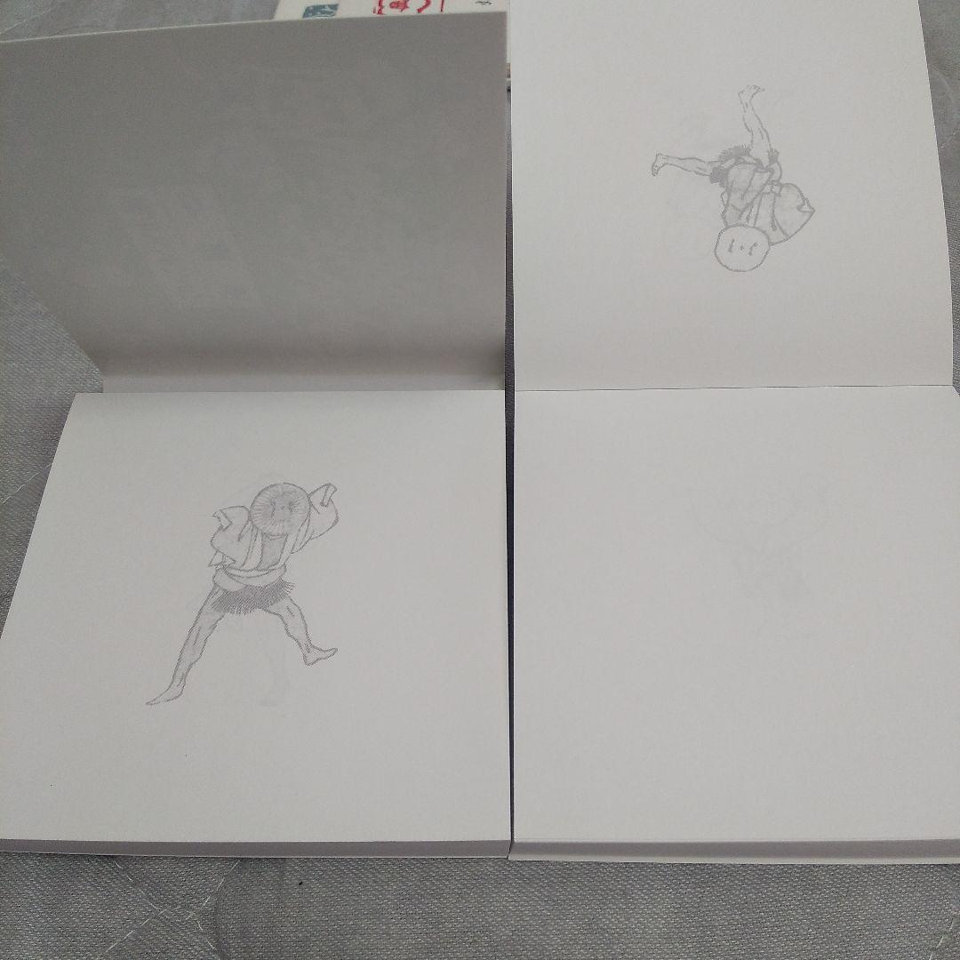 【未使用】 パラパラメモ帳 2冊 GENRO 便箋 2冊 計4冊セット