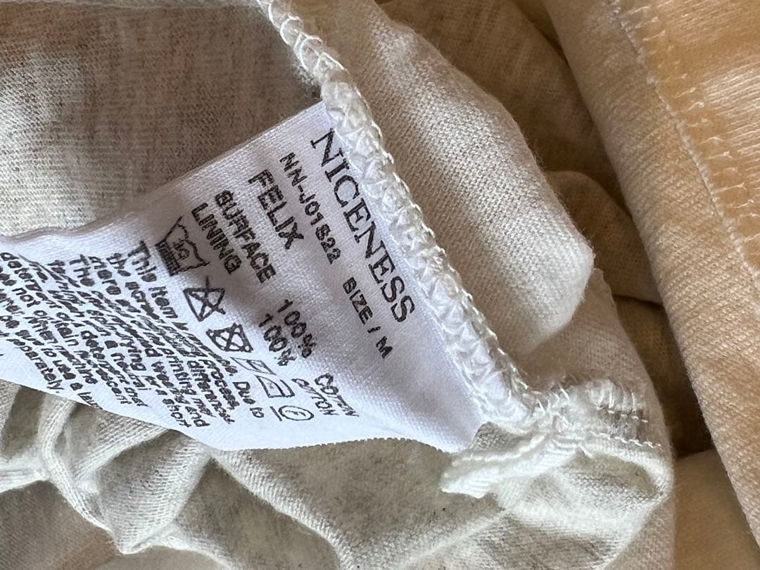 NICENESS FELIX NNリバーシブルTシャツ