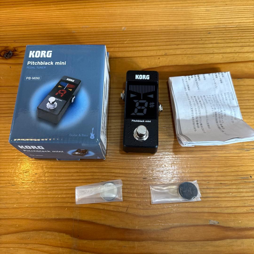 KORG Pitchblack mini チューナー