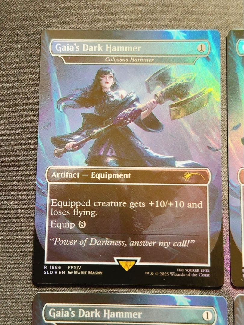 【foil】ガイアのイポスセスフィラ(巨像の鎚) 英語　4枚セット