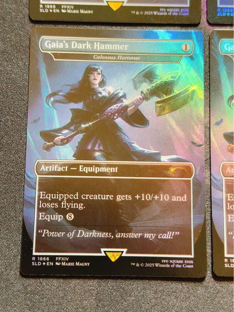 【foil】ガイアのイポスセスフィラ(巨像の鎚) 英語　4枚セット