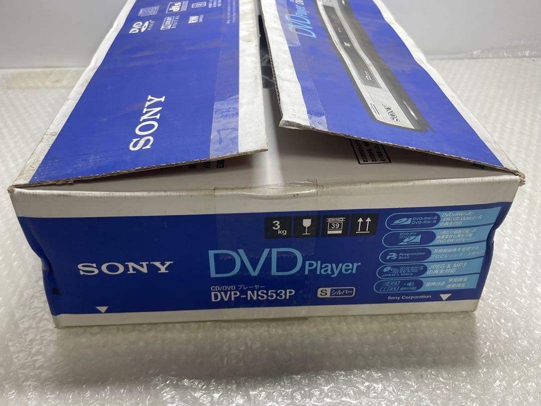 【SONY】DVDプレーヤー　DVP-NS53P 未使用品