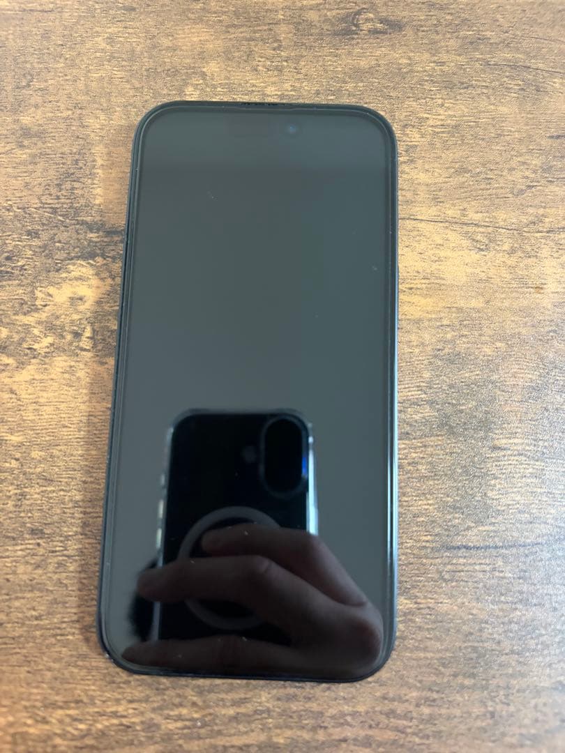 美品　Apple iPhone 15 ブラック 本体　92%