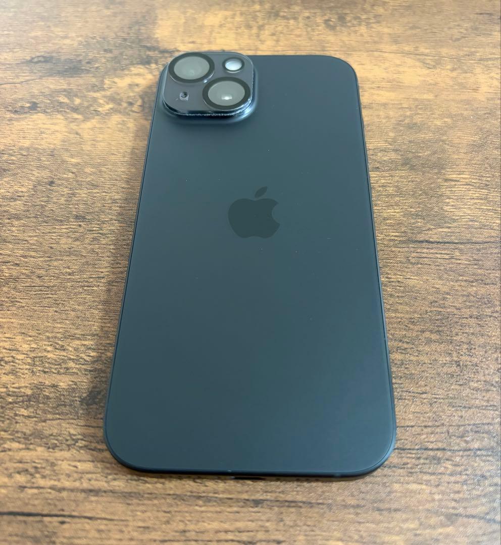 美品　Apple iPhone 15 ブラック 本体　92%