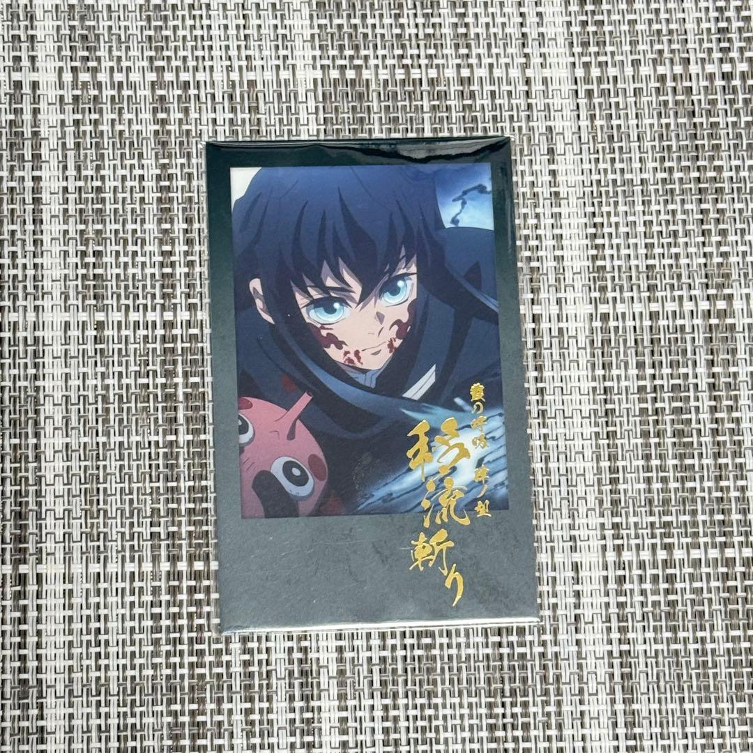 時透無一郎 鬼滅の刃 柱ダイニング チェキ風ブロマイド 無一郎 小鉄