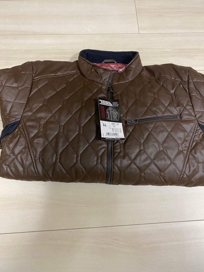 kazu寅壱2584-129 防寒ライダース　ブルゾン　防寒ジャンパーLL