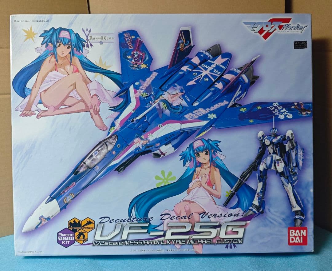 1/72 VF-25SG メサイア ミシェル機 クランデカールバージョン